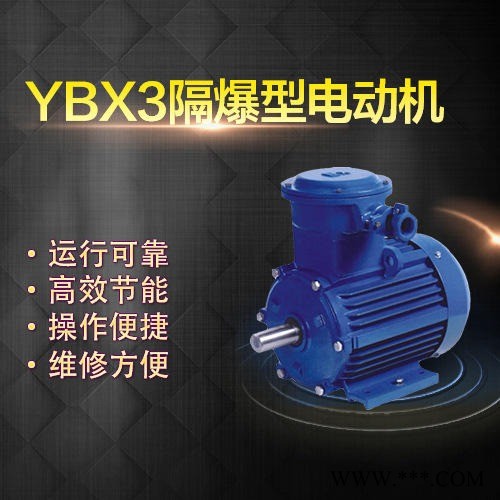 廠家直銷(xiāo)上海左力YBX3-315L1-6隔爆型電機(jī)110KW防爆三相異步電機(jī)