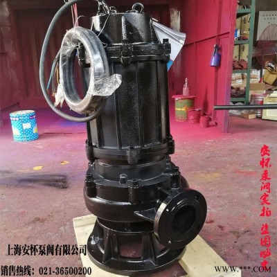 污水潛水泵  上海安懷QW150-250-22-30排污潛水泵型號 潛水排污泵潛水泵