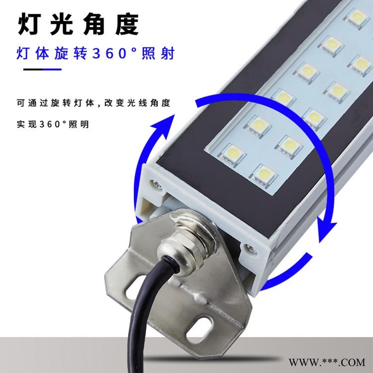 LED機(jī)床照明燈 數(shù)控銑床車(chē)床鉆床防油機(jī)械燈24V220V廠家