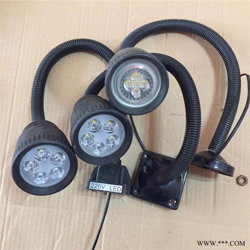 LED萬向軟管燈 LED機(jī)床長臂工作燈 數(shù)控車床沖床照明燈24V220V36v110v 昊旭批發(fā)